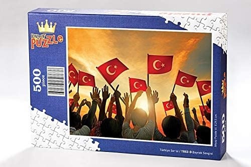 Bayrak Sevgisi Ahşap Puzzle 500 Parça